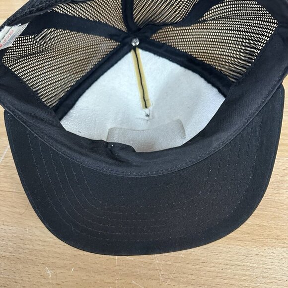 Vintage Radio City Music Hall Hat New York City Snapback Yupoong Black - Picture 5 of 6